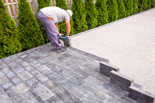 Permeable Paver Driveway in Blanchester, OH